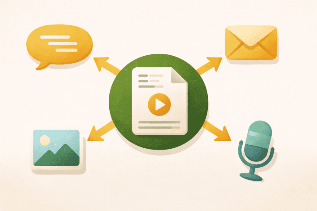 How to Repurpose One Piece of Content Into Five